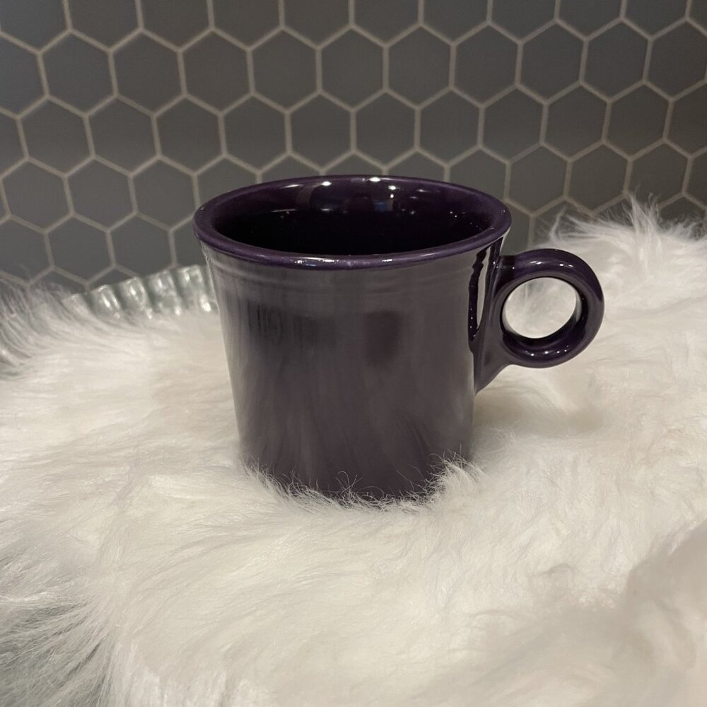 NWOT Fiestaware RETIRED Plum Mug